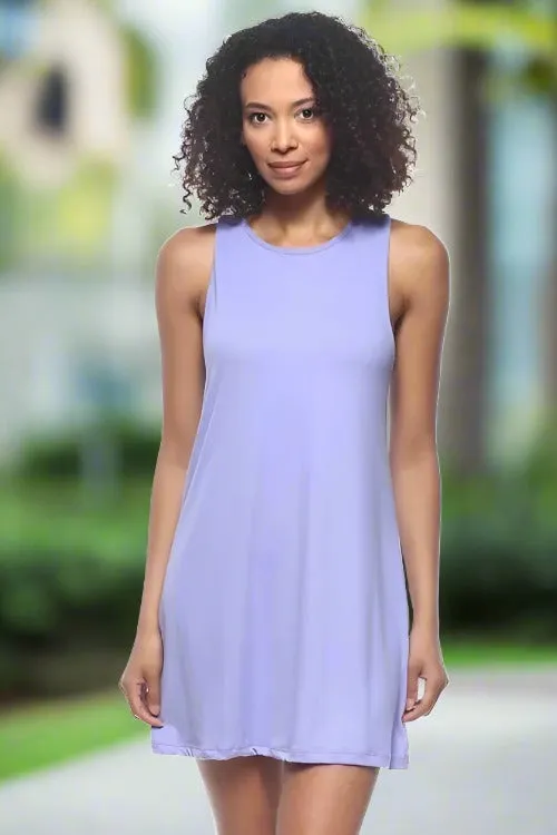 CAPELLA A-Line Mini Dress  LILAC