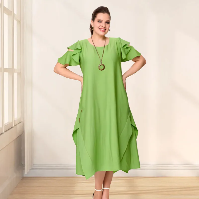 Casey | Relaxed Fit Dress with Flirty Sleeves