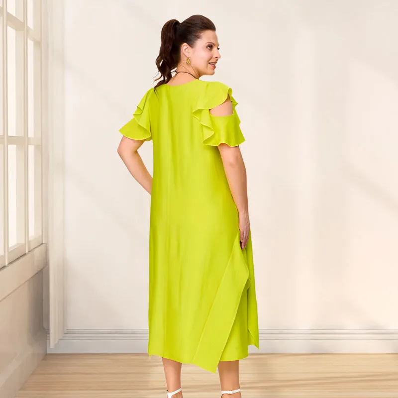 Casey | Relaxed Fit Dress with Flirty Sleeves