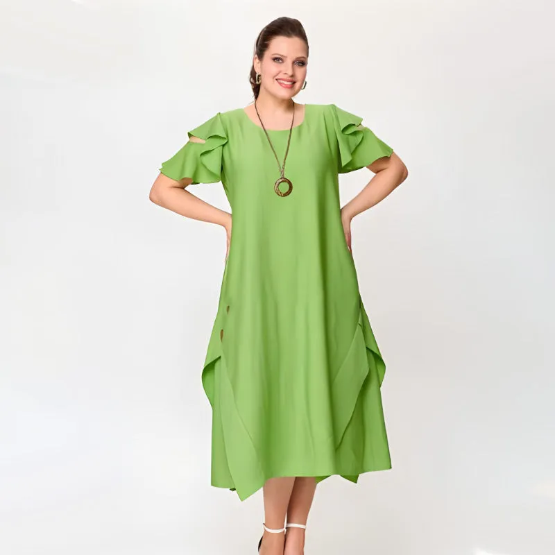 Casey | Relaxed Fit Dress with Flirty Sleeves