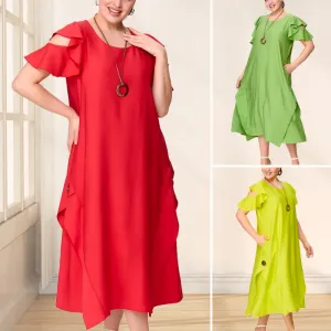 Casey | Relaxed Fit Dress with Flirty Sleeves