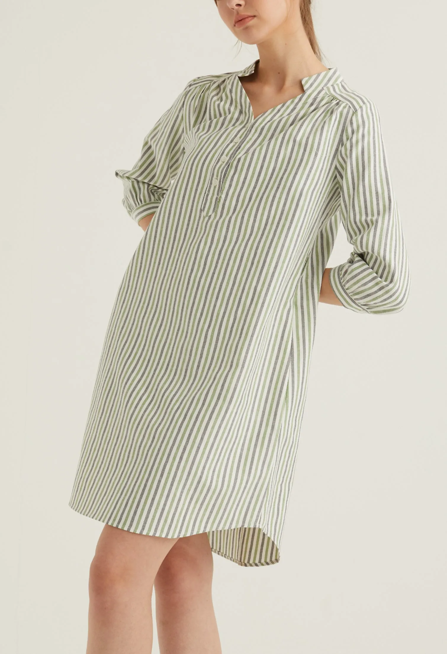 Casual Striped Everyday Dress