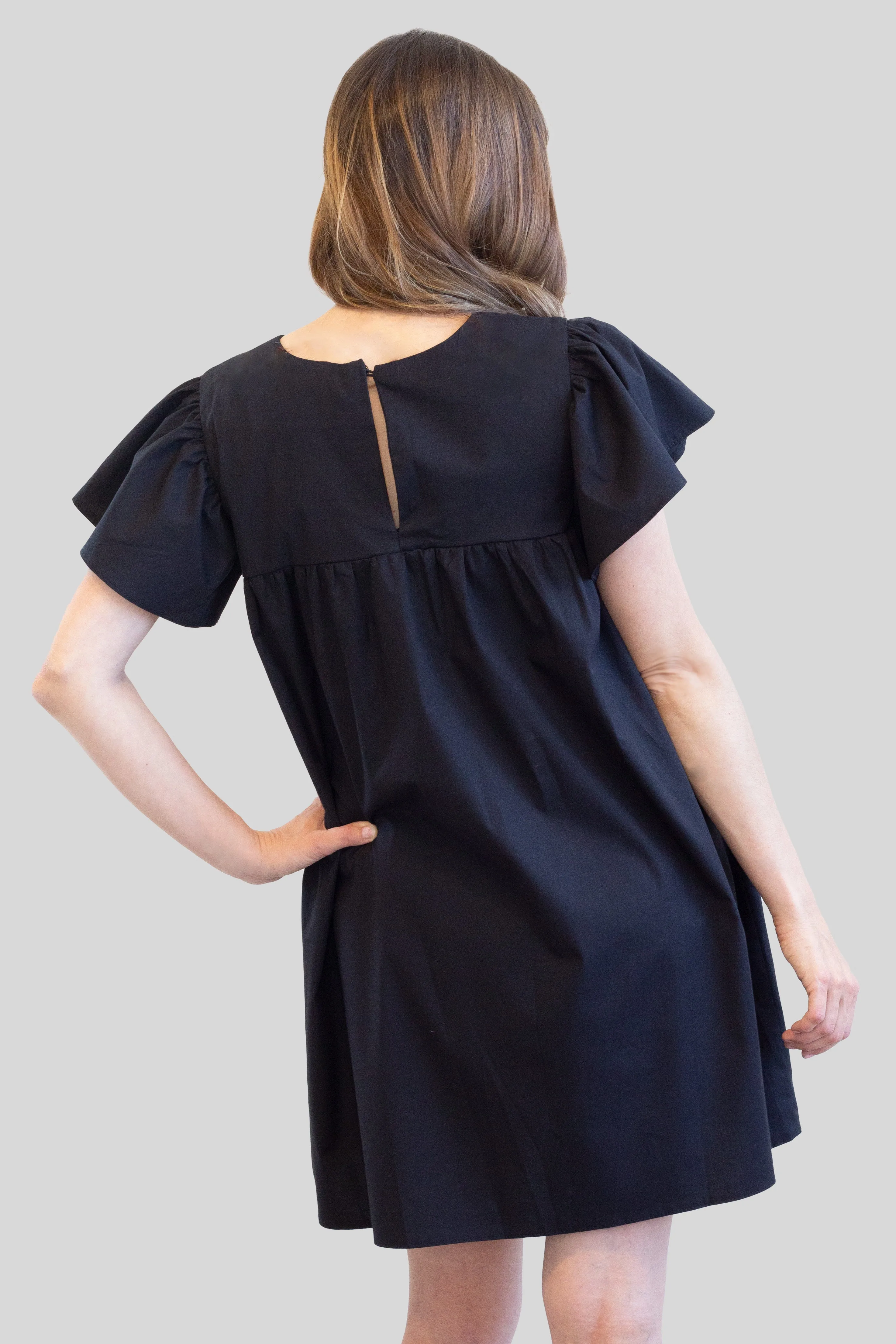Celina Floral Folk Dress