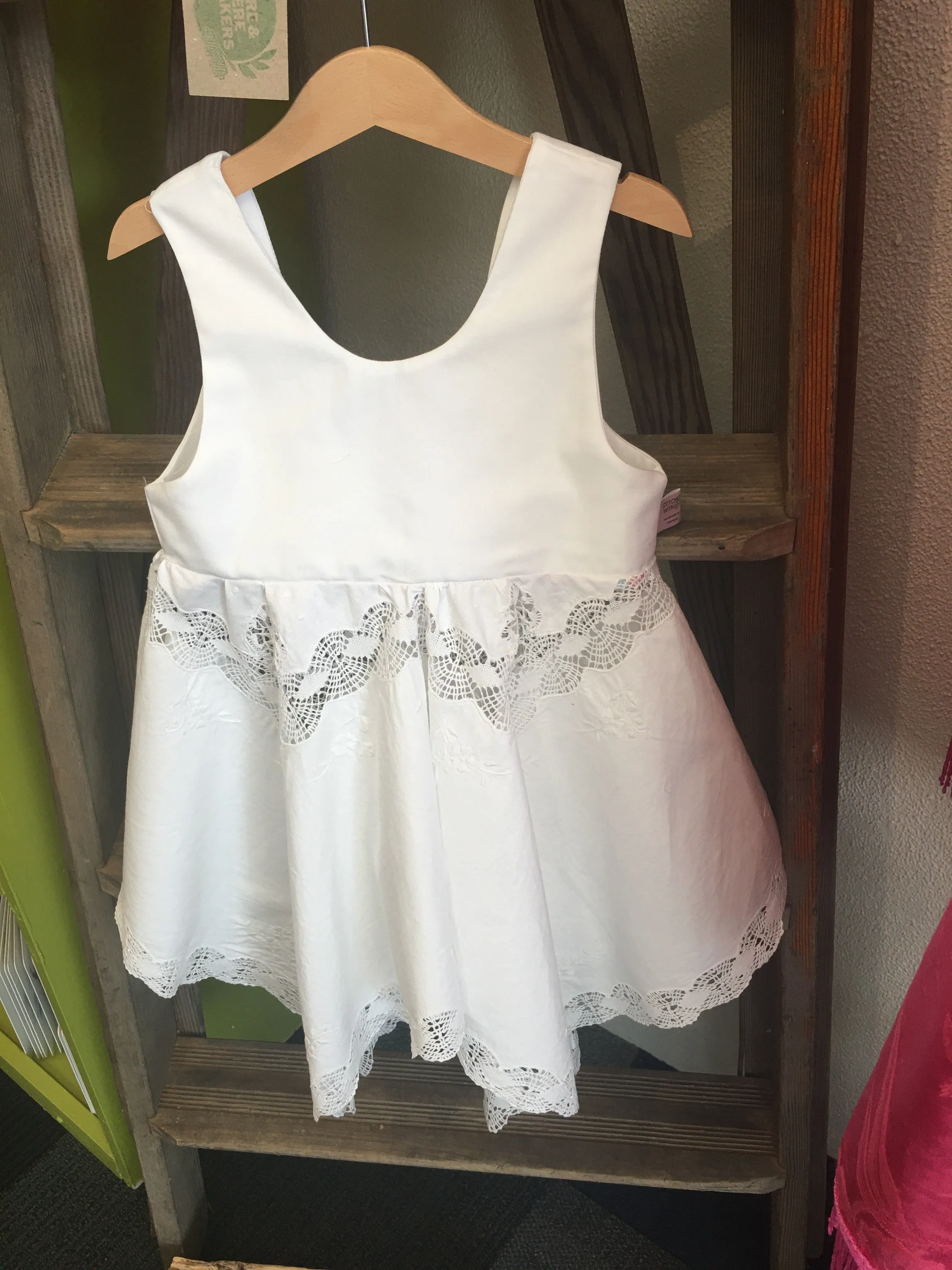 Children's Doily Tea Party Dress