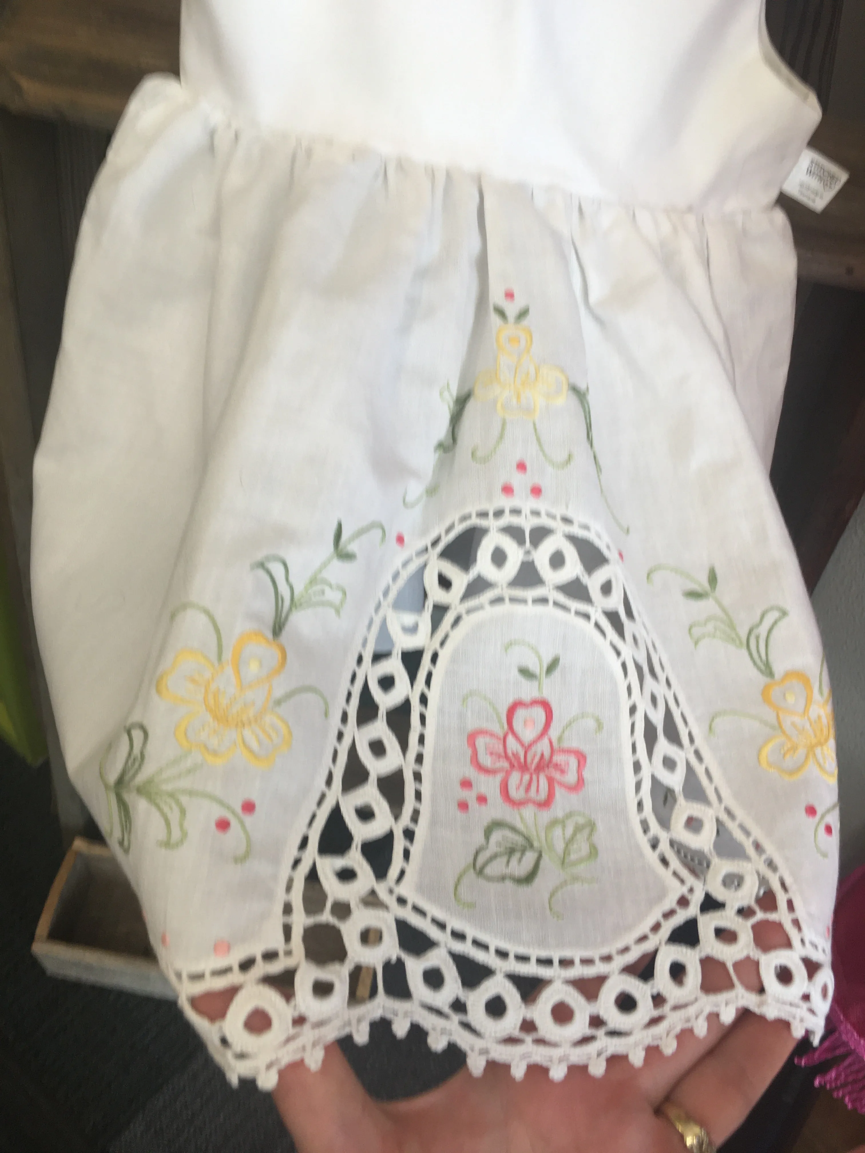 Children's Doily Tea Party Dress