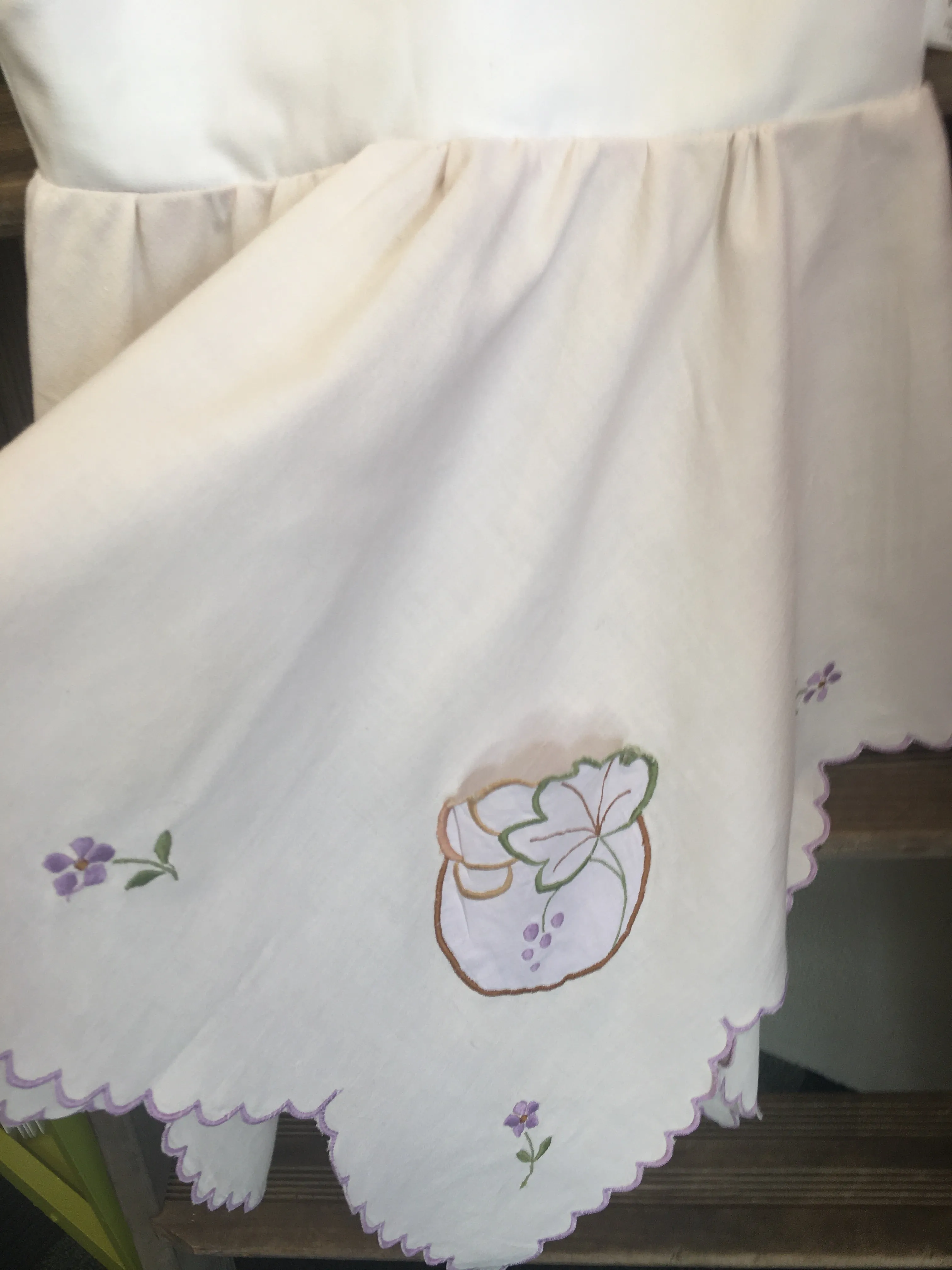 Children's Doily Tea Party Dress
