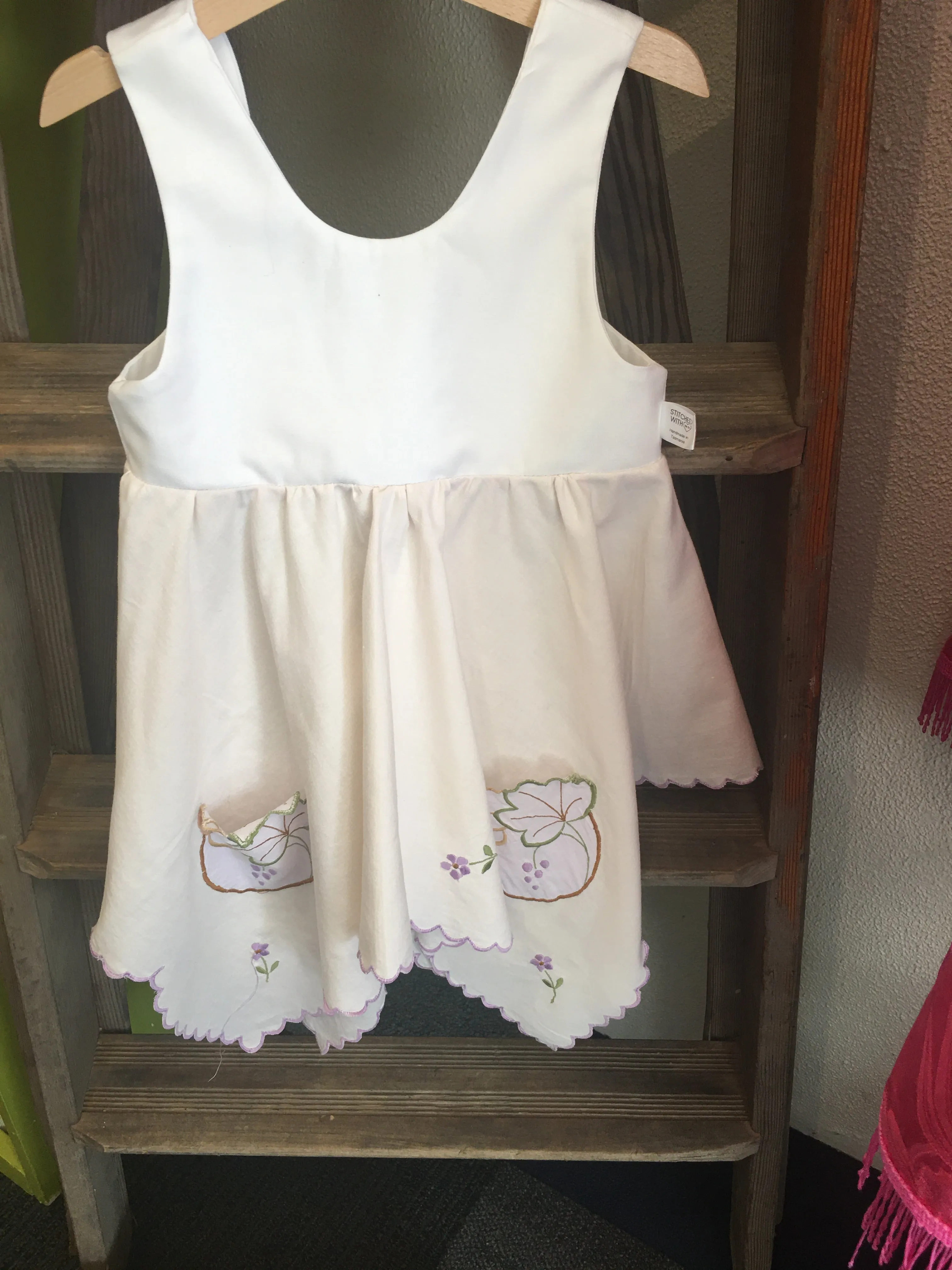 Children's Doily Tea Party Dress