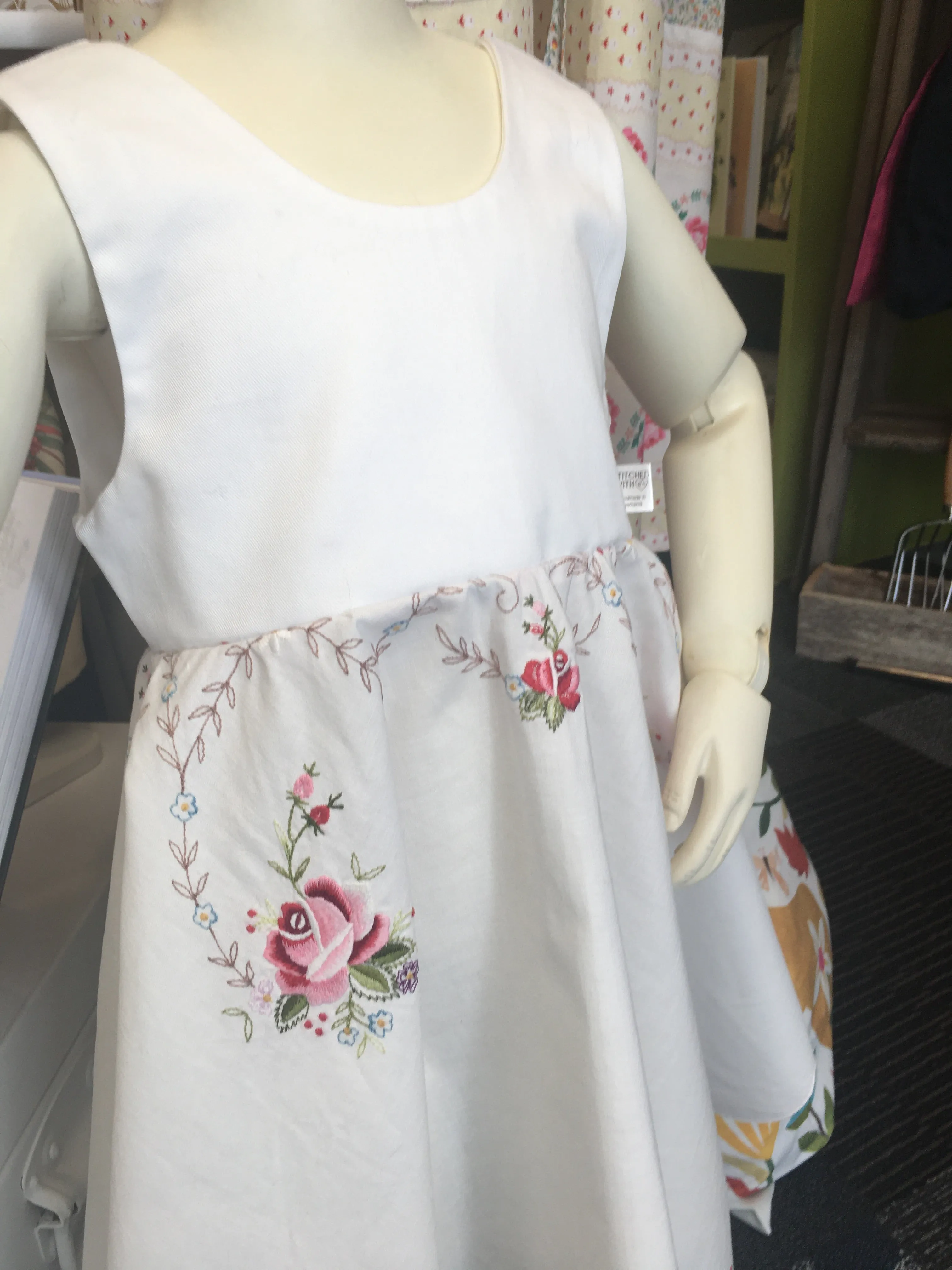 Children's Doily Tea Party Dress