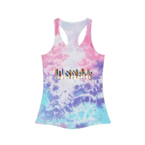 Chill Out Tie Dye Racerback Tank Top
