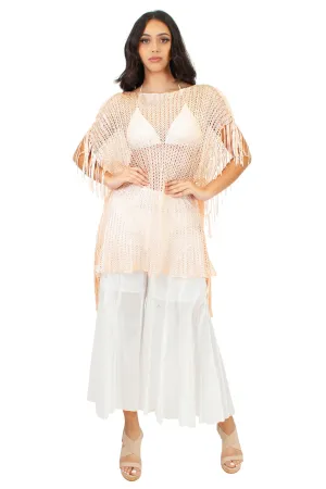 CHJ-4-210 Top in Light Peach