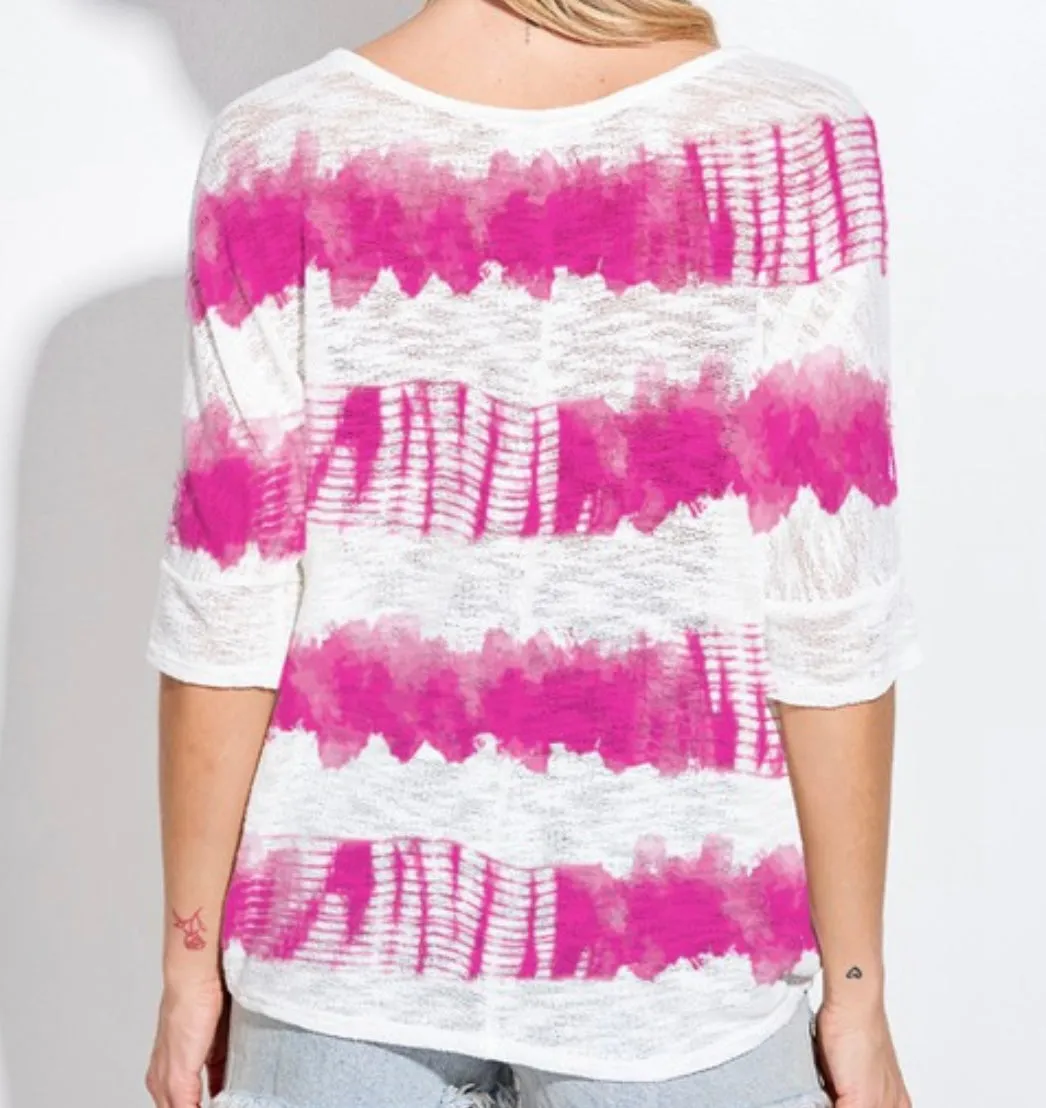 City Lights Blouse in Pink