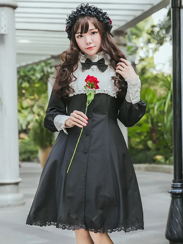 Classic Lolita One Piece Dress Gothic Lolita Op