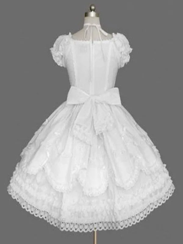 Classic Lolita OP Dress Black Ruffles Lolita One Piece Dresses