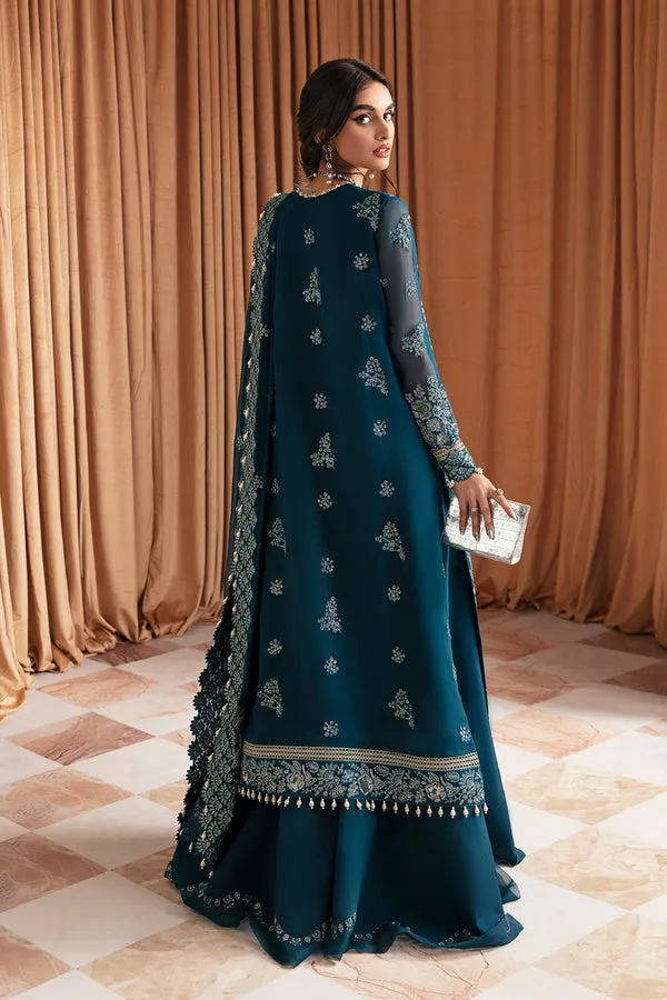 Classic Zinc Embellished Pakistani Wedding Dress Kameez Gharara