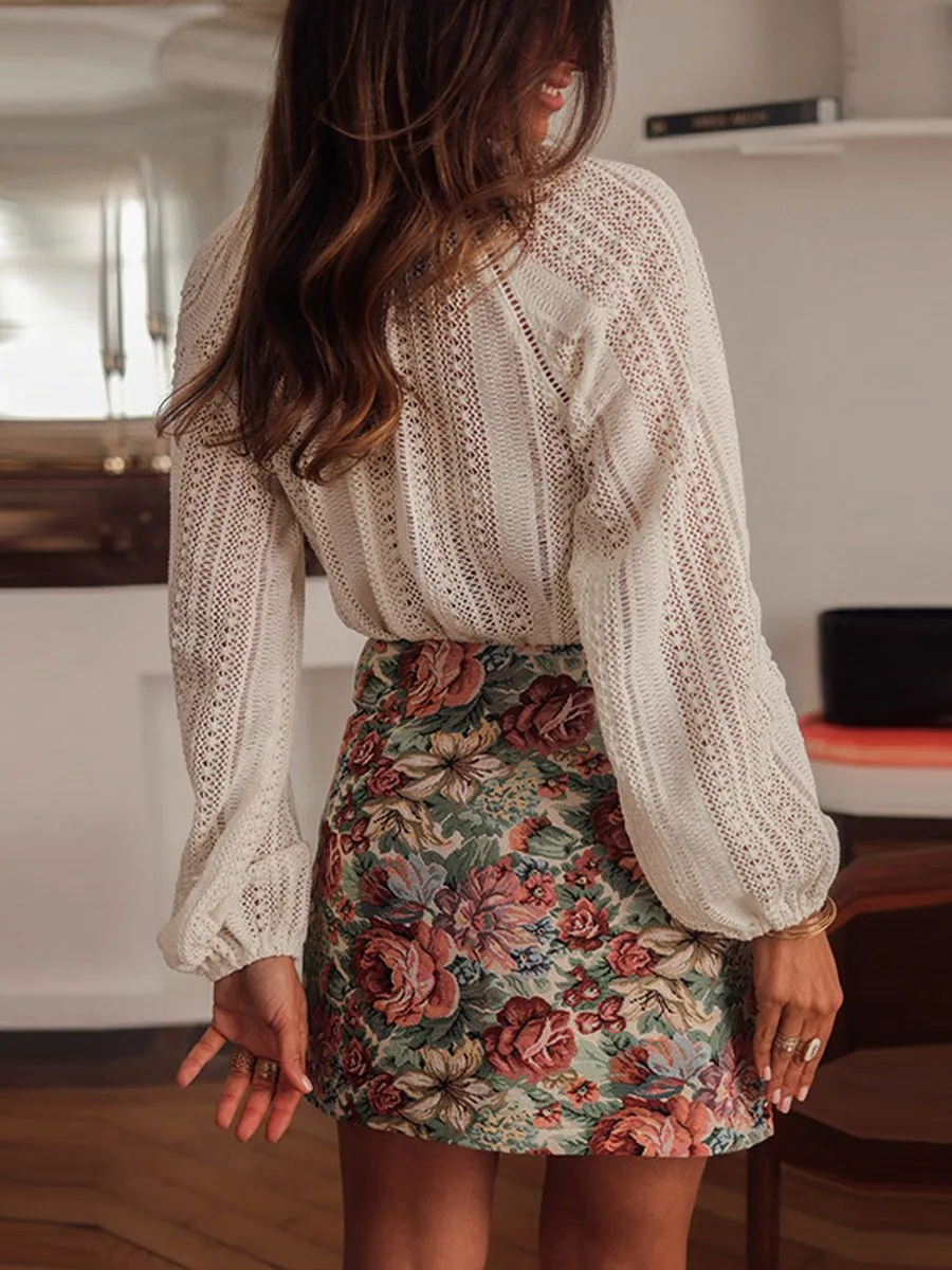 Comfort Fit Longsleeve Blouse for Women