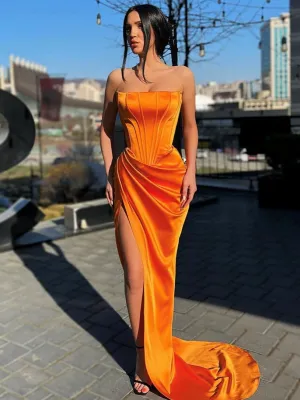 Cosette Gown - Orange