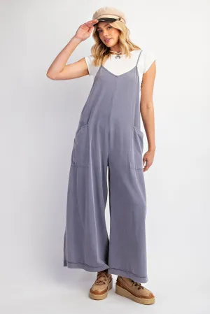 Crown Blue Mineral Wash Cotton Span Easel Jumper 10/4/24 9039