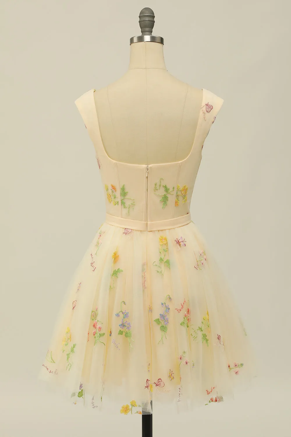 Cute A Line Sweetheart Purple Short Homecoming Dress with Embroidery