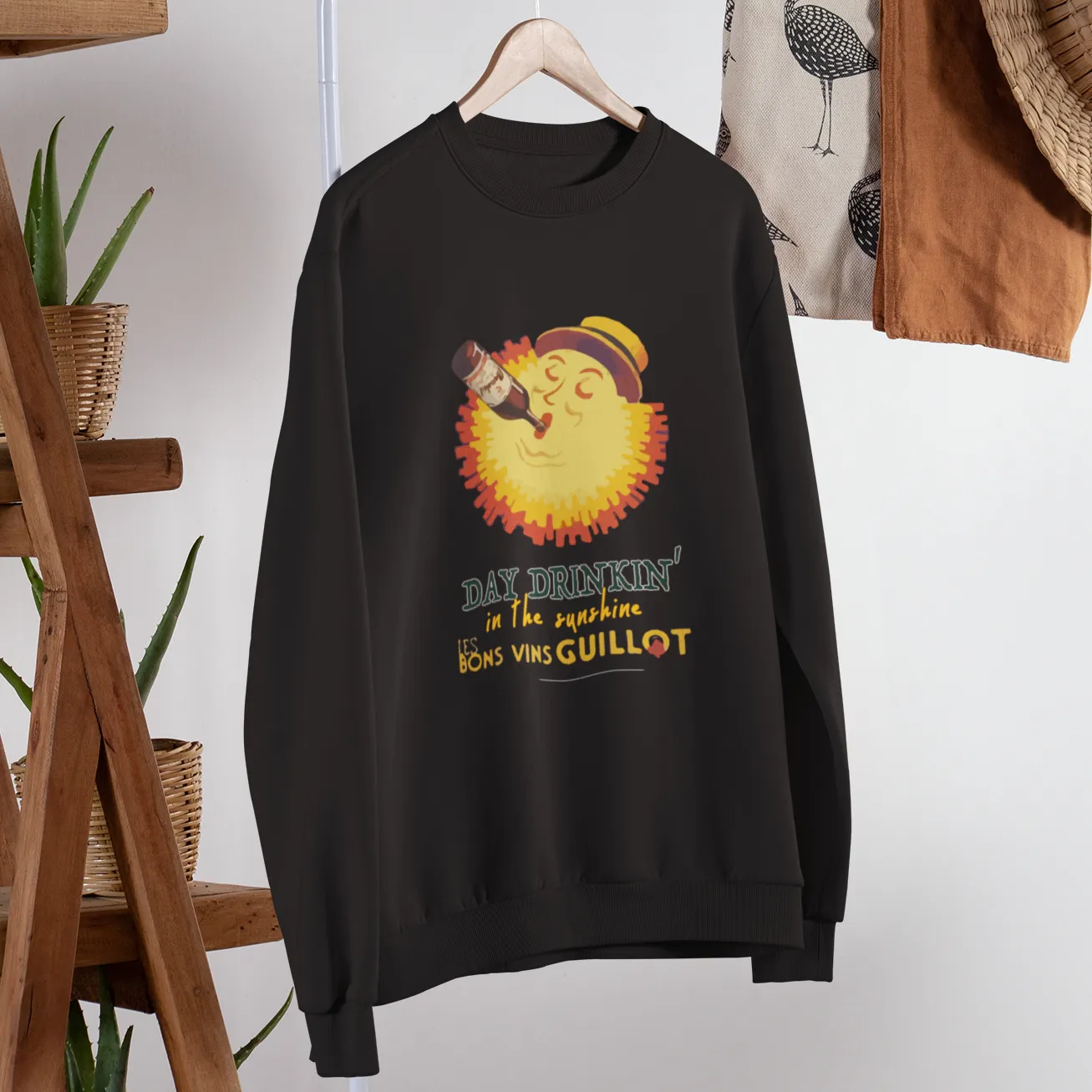 Day Drinkin' In The Sunshine Comfy Unisex Sweatshirt