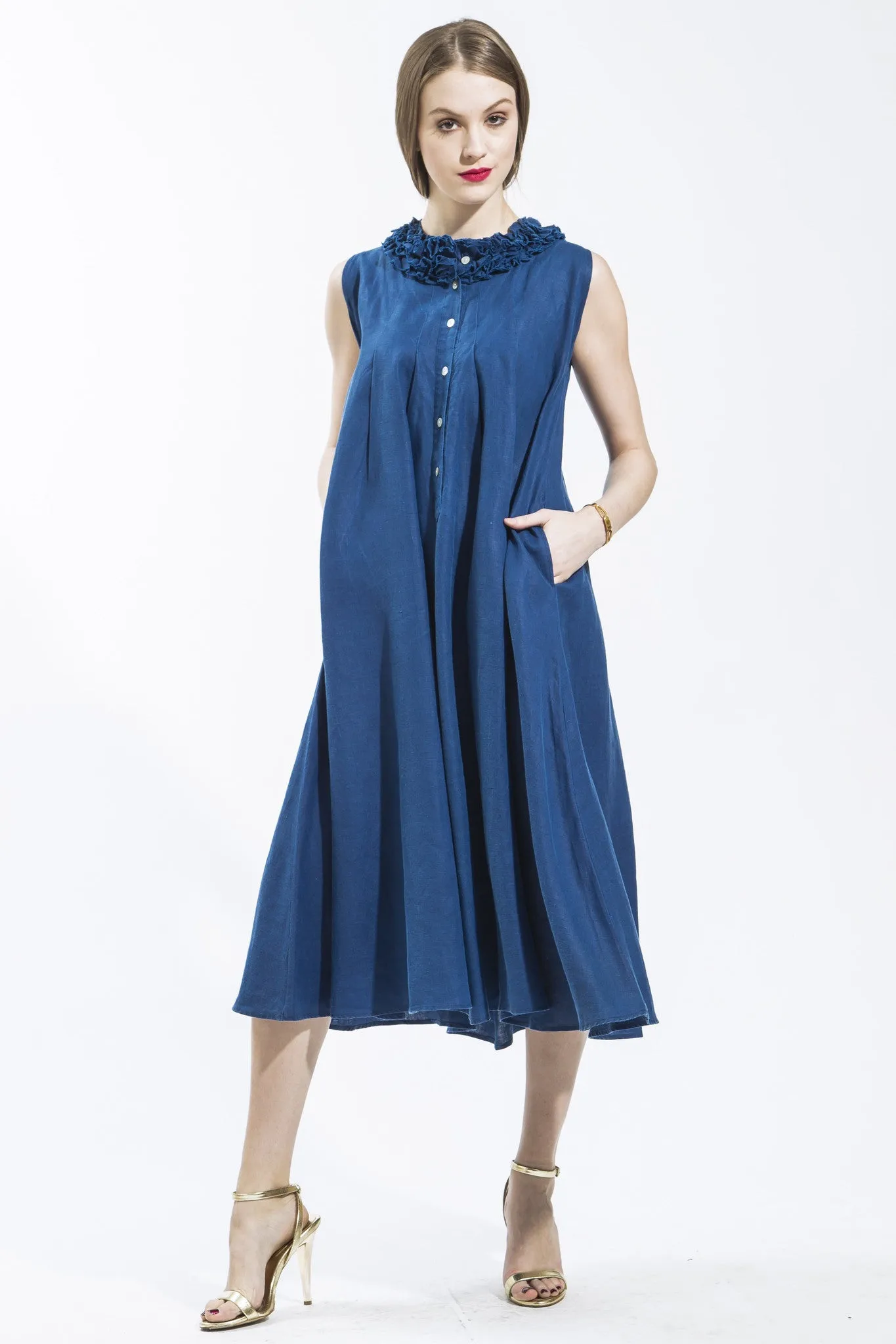 Denim Sun Dress 1746