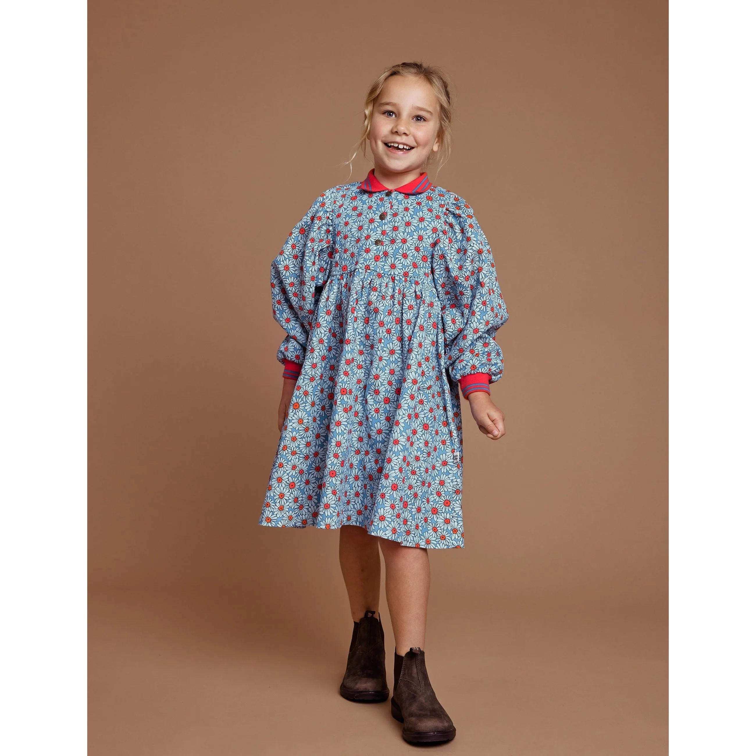 Dixie Daisy Relaxed Corduroy Shirt Dress
