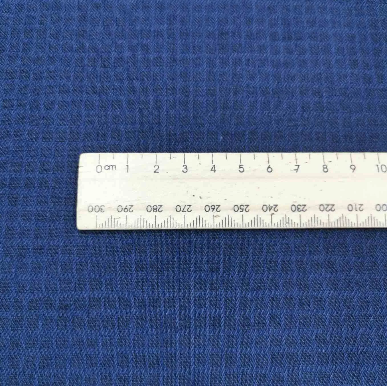 Dobby Check, Indigo
