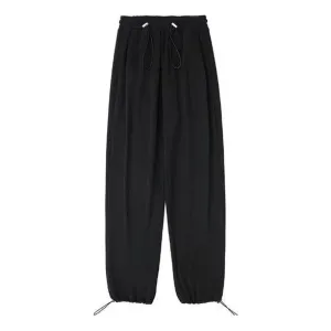Drawstring Sweatpants  Loose Sports Trousers