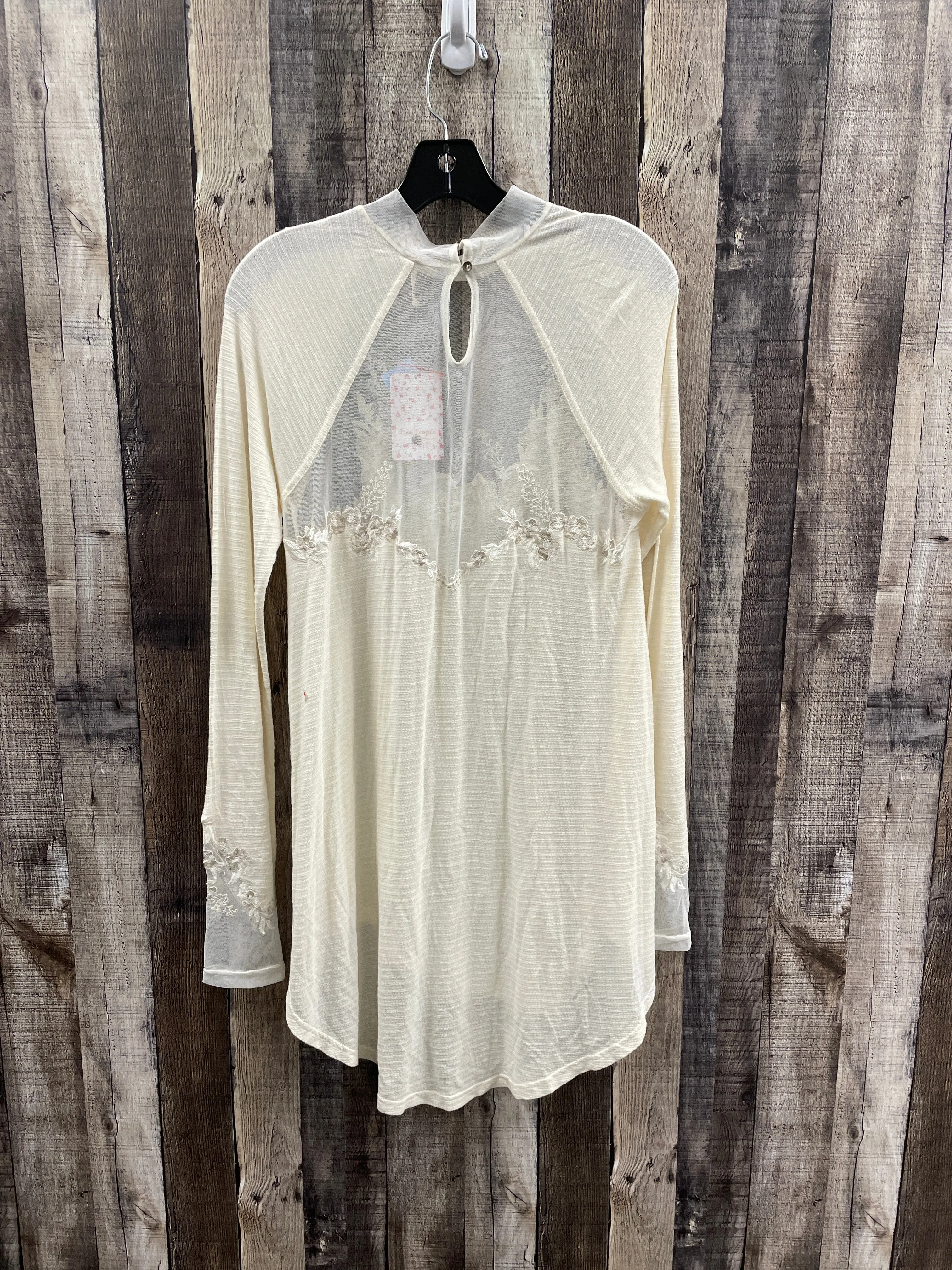 Dress Casual Short By Free People In Ivory, Size: M