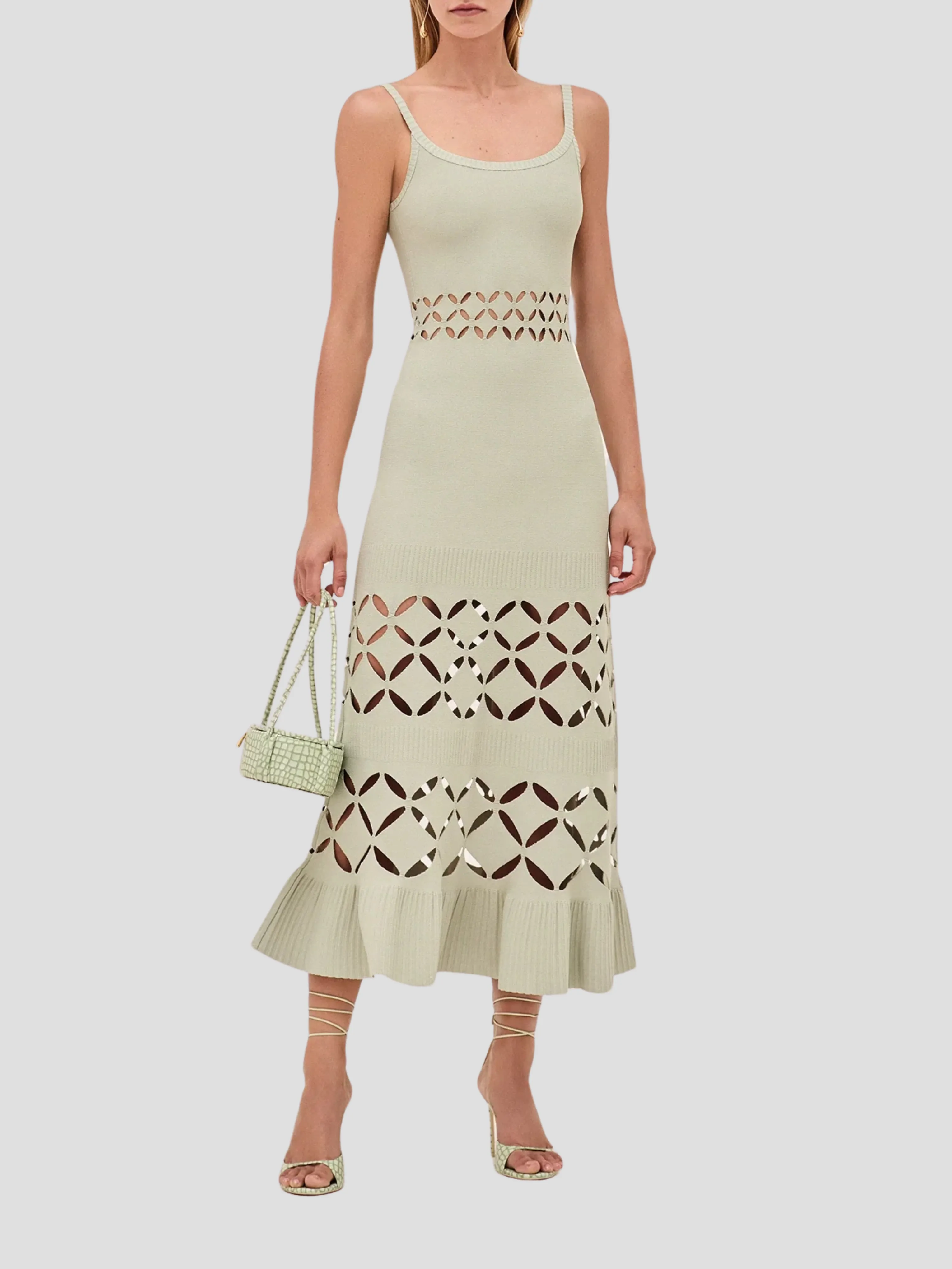 Elayne Dress in Sage