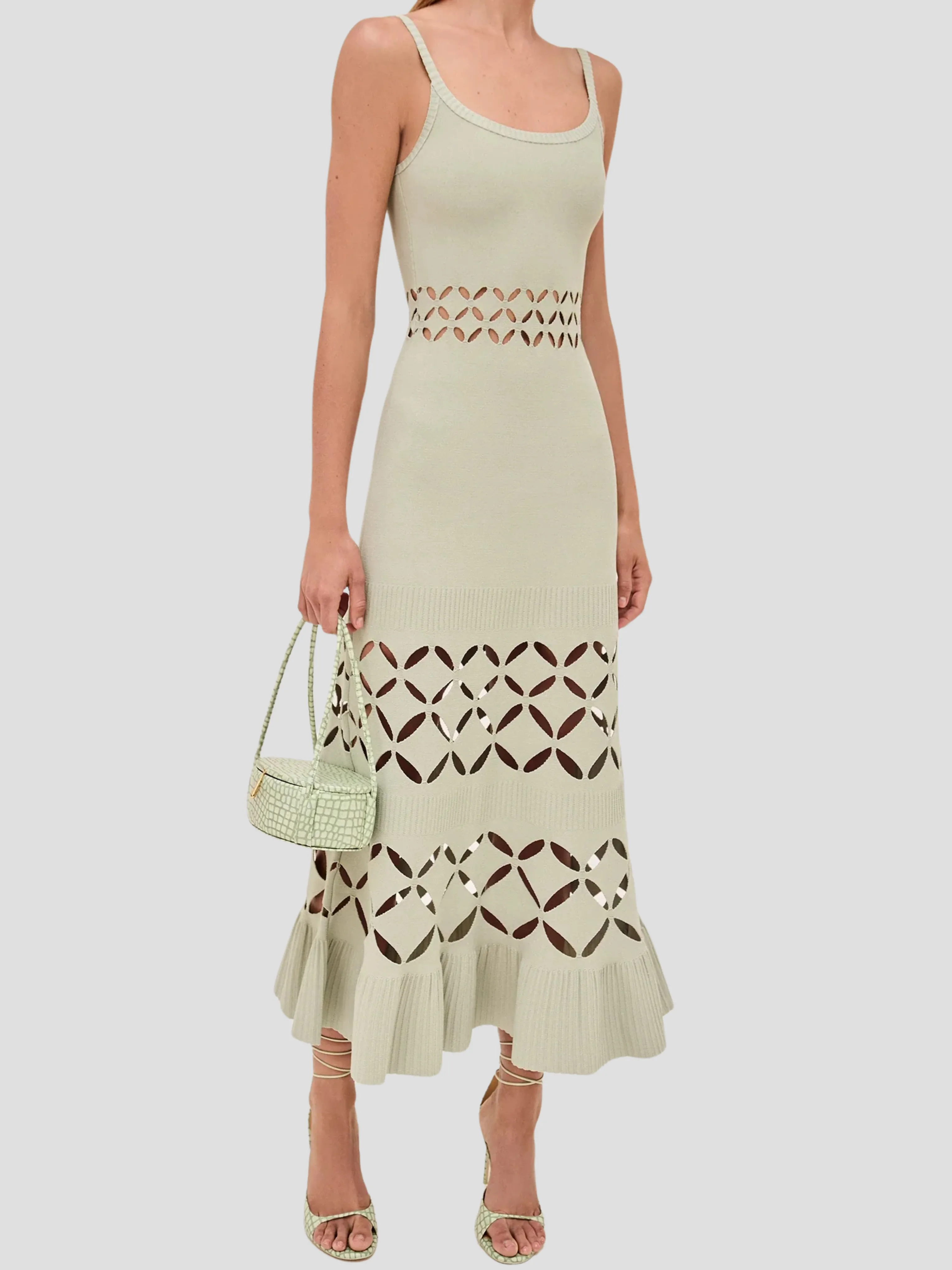 Elayne Dress in Sage