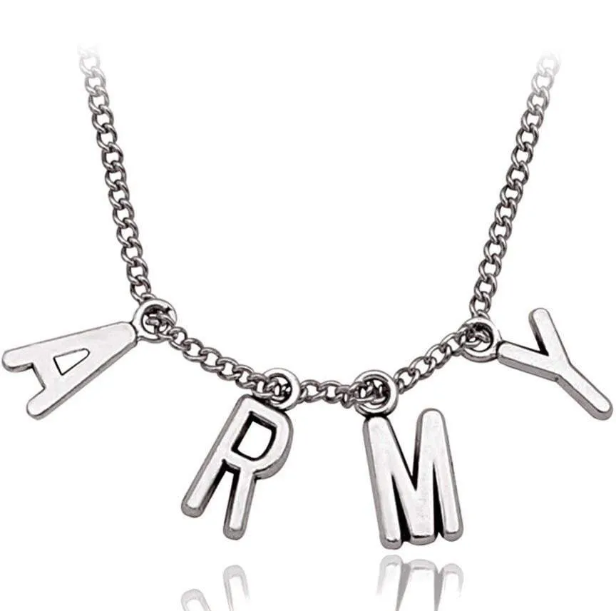 Elegant Army Necklace