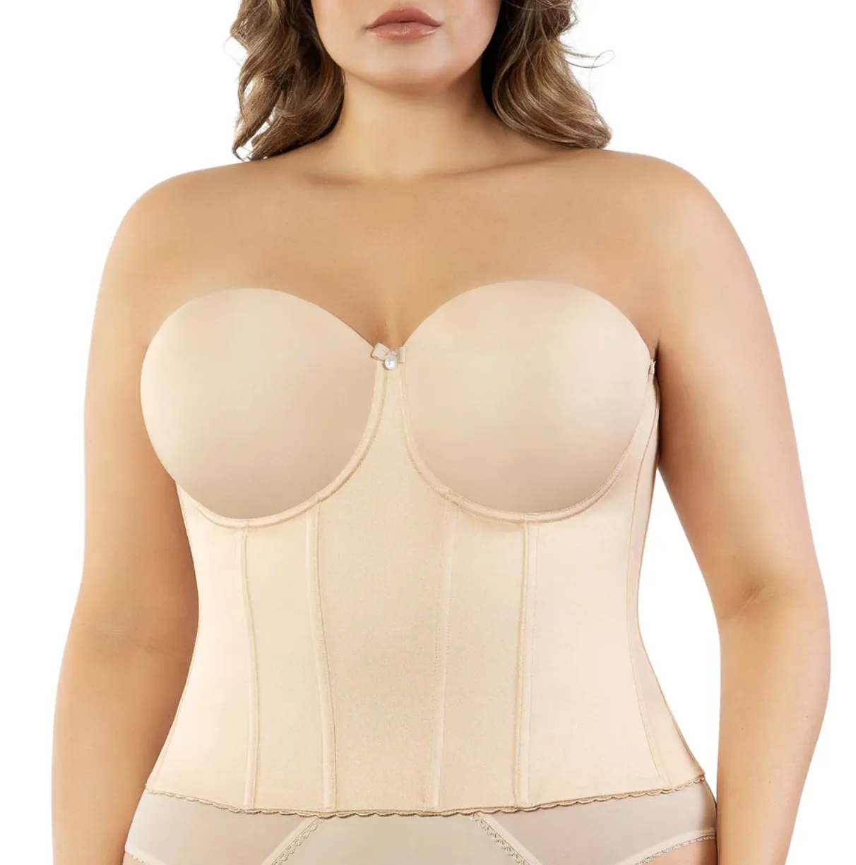 Elise Full Back Longline Smoothing Bustier