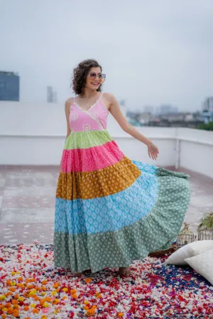 Elsa Maxidress(Pastel Pop)