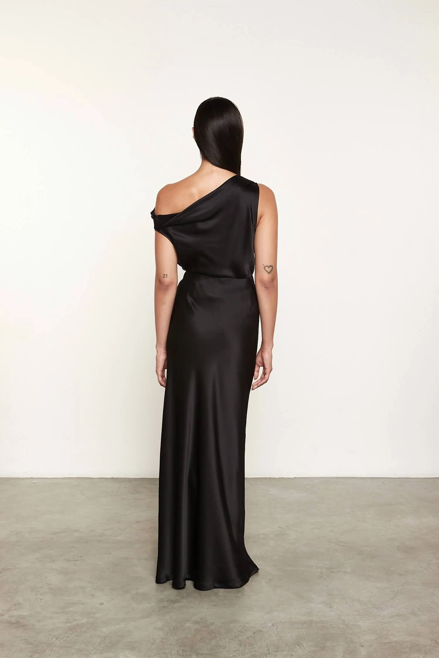 Enza Costa - SILK BIAS OFF-SHOULDER