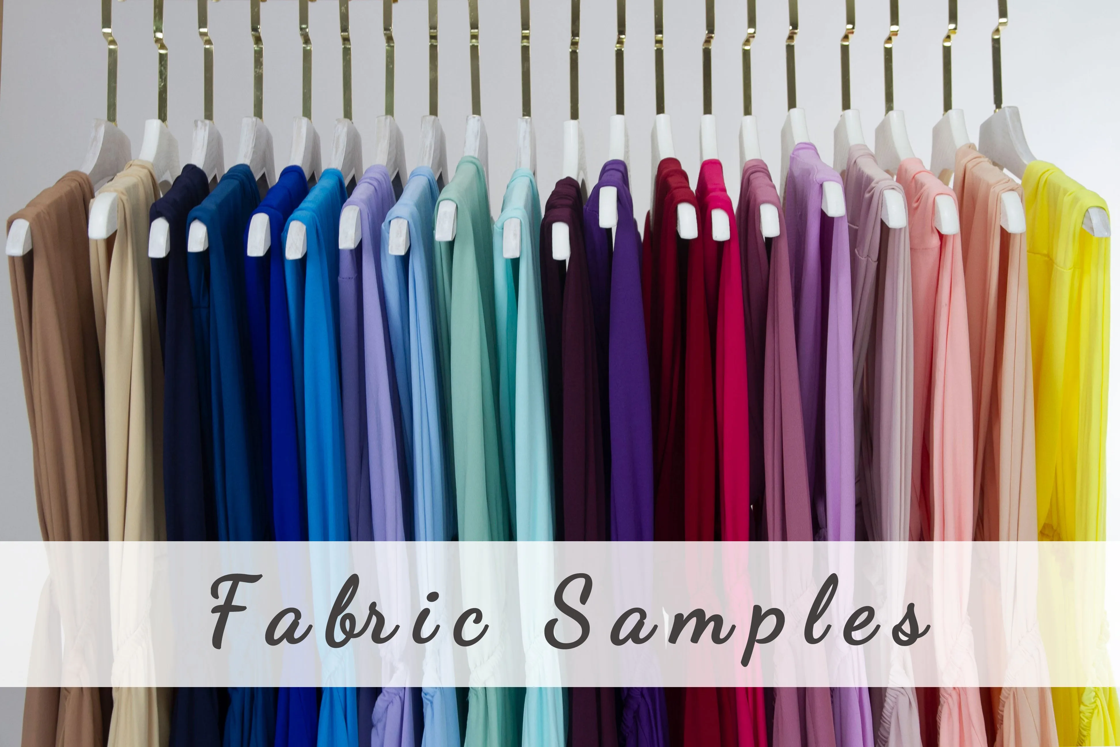 Fabric Swatches For Classic Stretchy Infinity Bridesmaid Dress