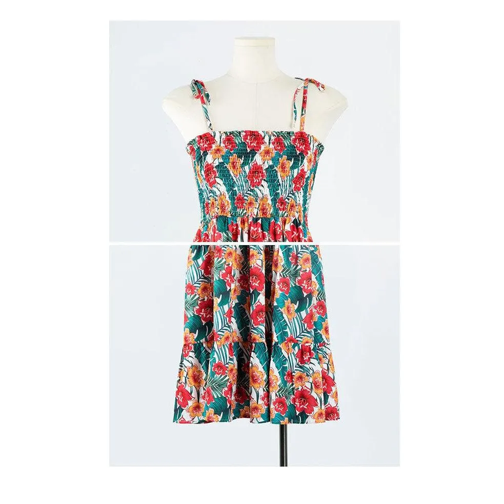 Family Matching Dress and T-Shirt Set - Summer Fun for the Whole Family!