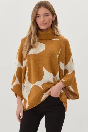 Floral Dolman Sweater