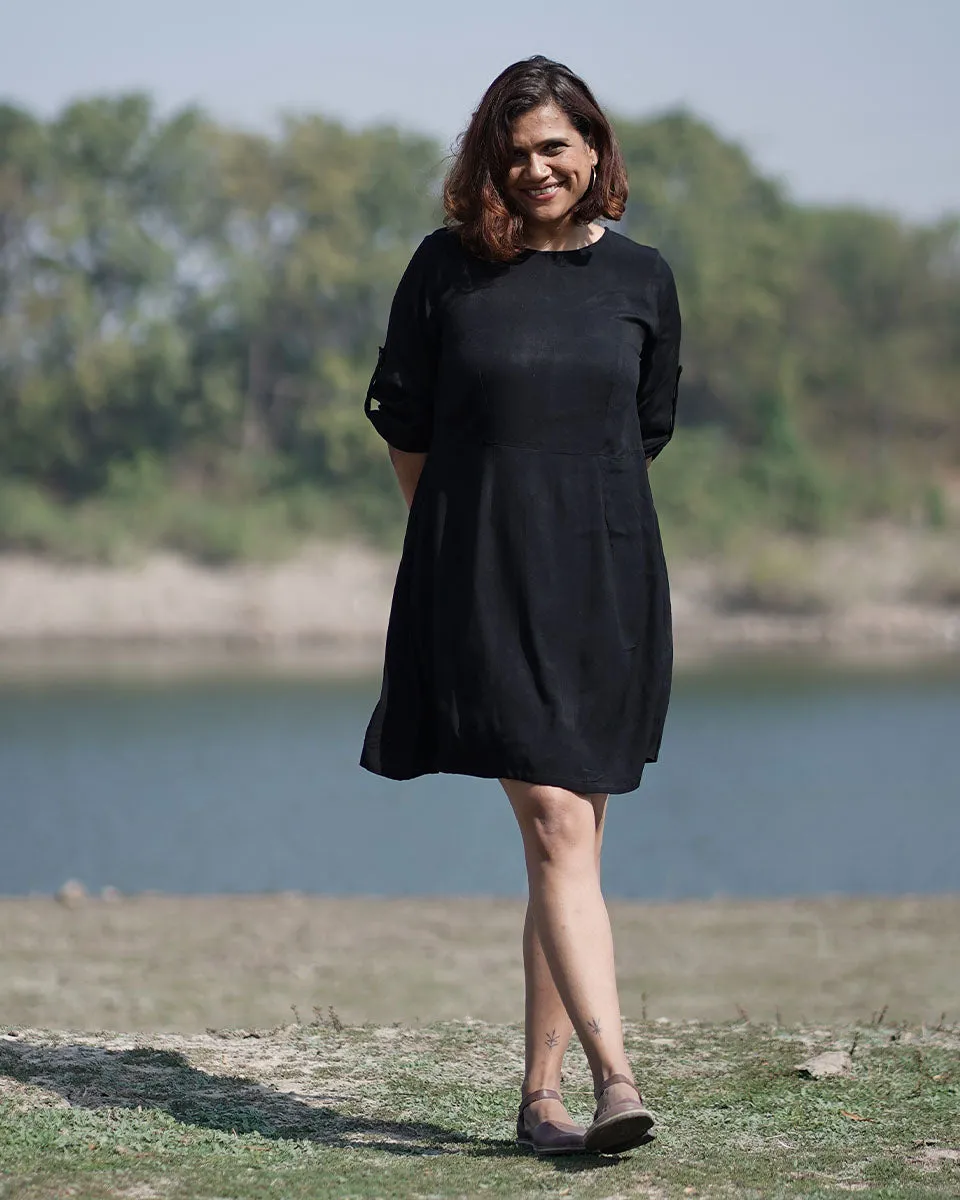 Flutter Handwoven Bamboo Dress