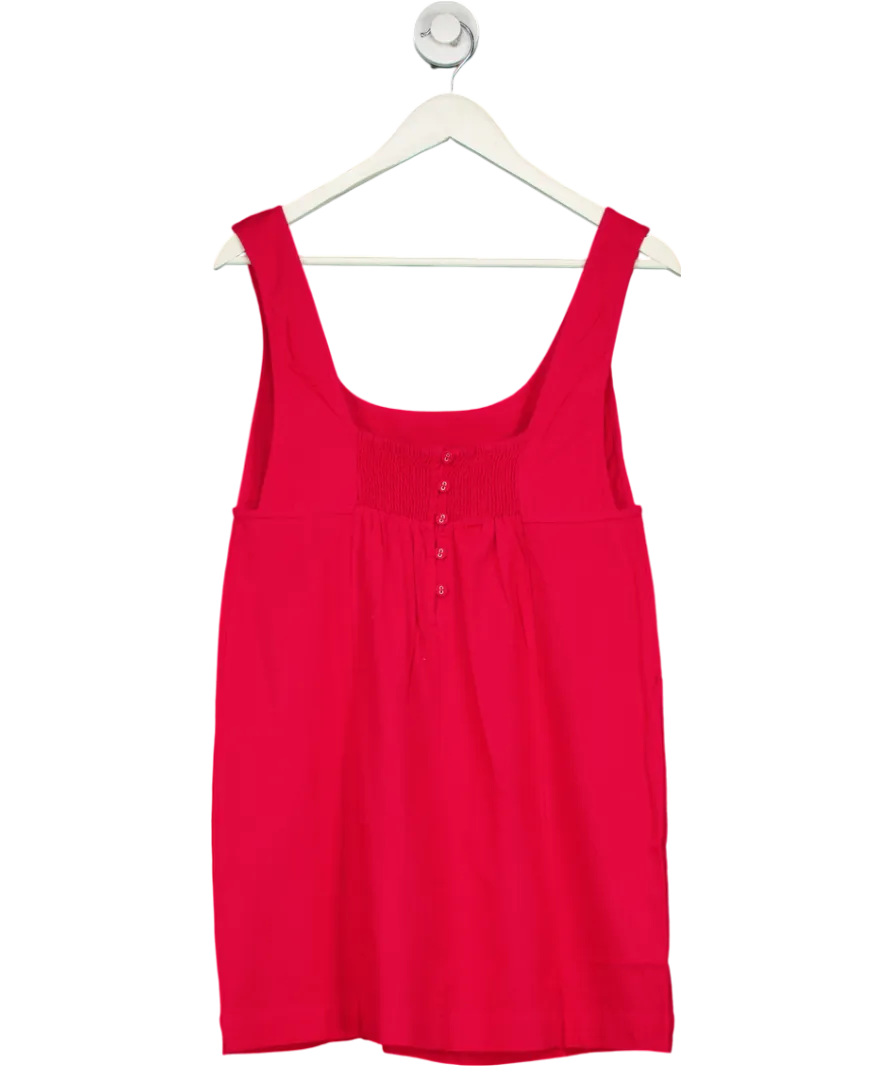 Free People Red Vivian Mini Dress UK 8