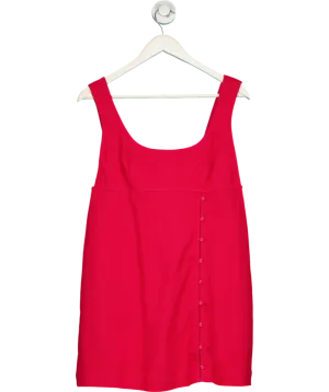 Free People Red Vivian Mini Dress UK 8