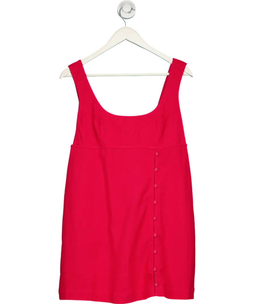 Free People Red Vivian Mini Dress UK 8