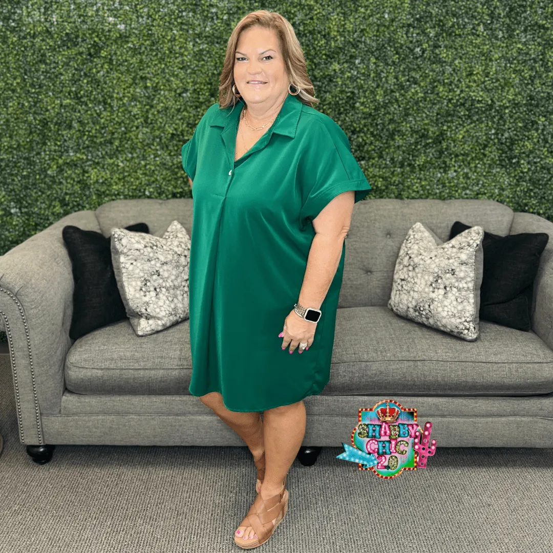Free Your Mind Dress - Green