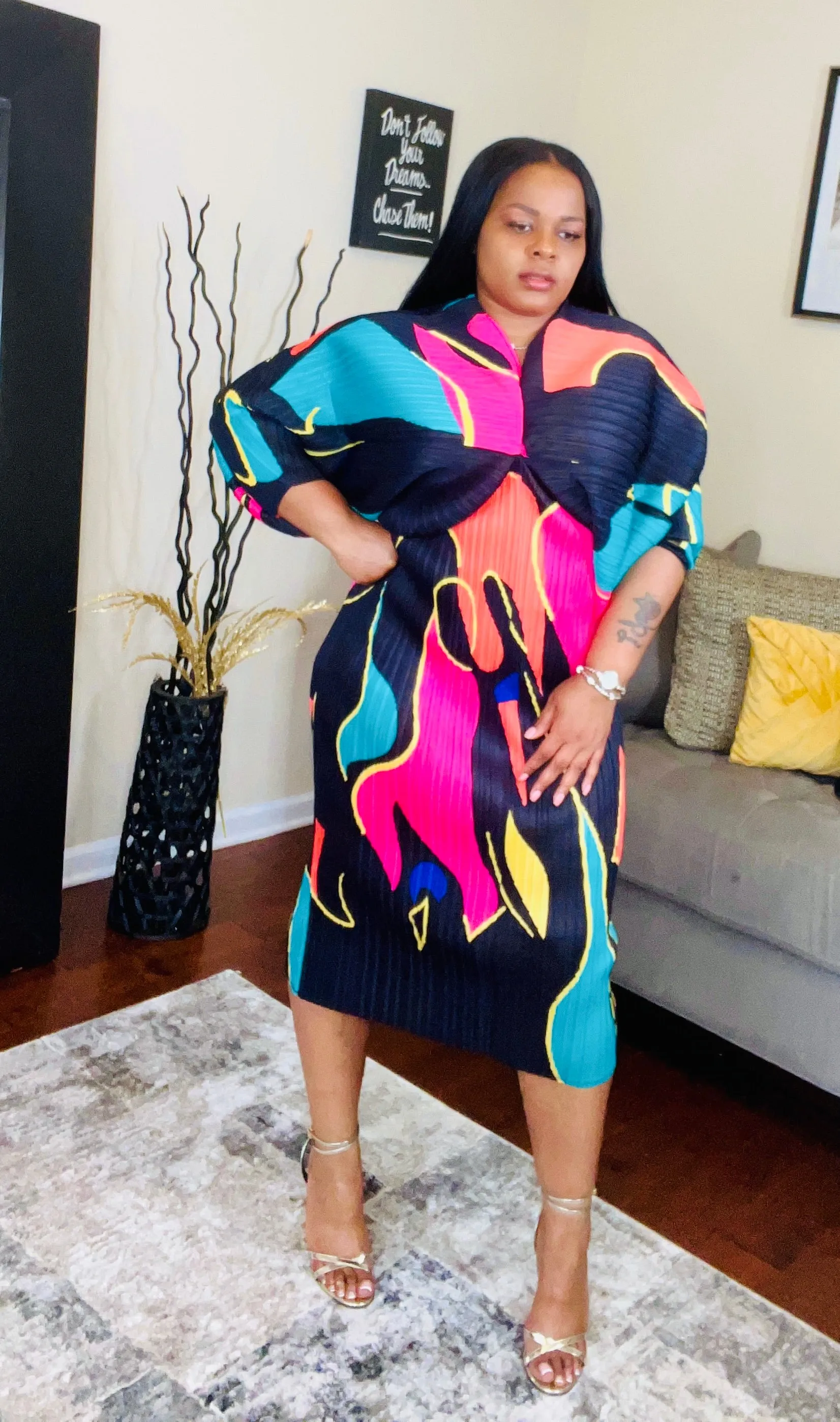 FreeStyle Dress - Black/combo