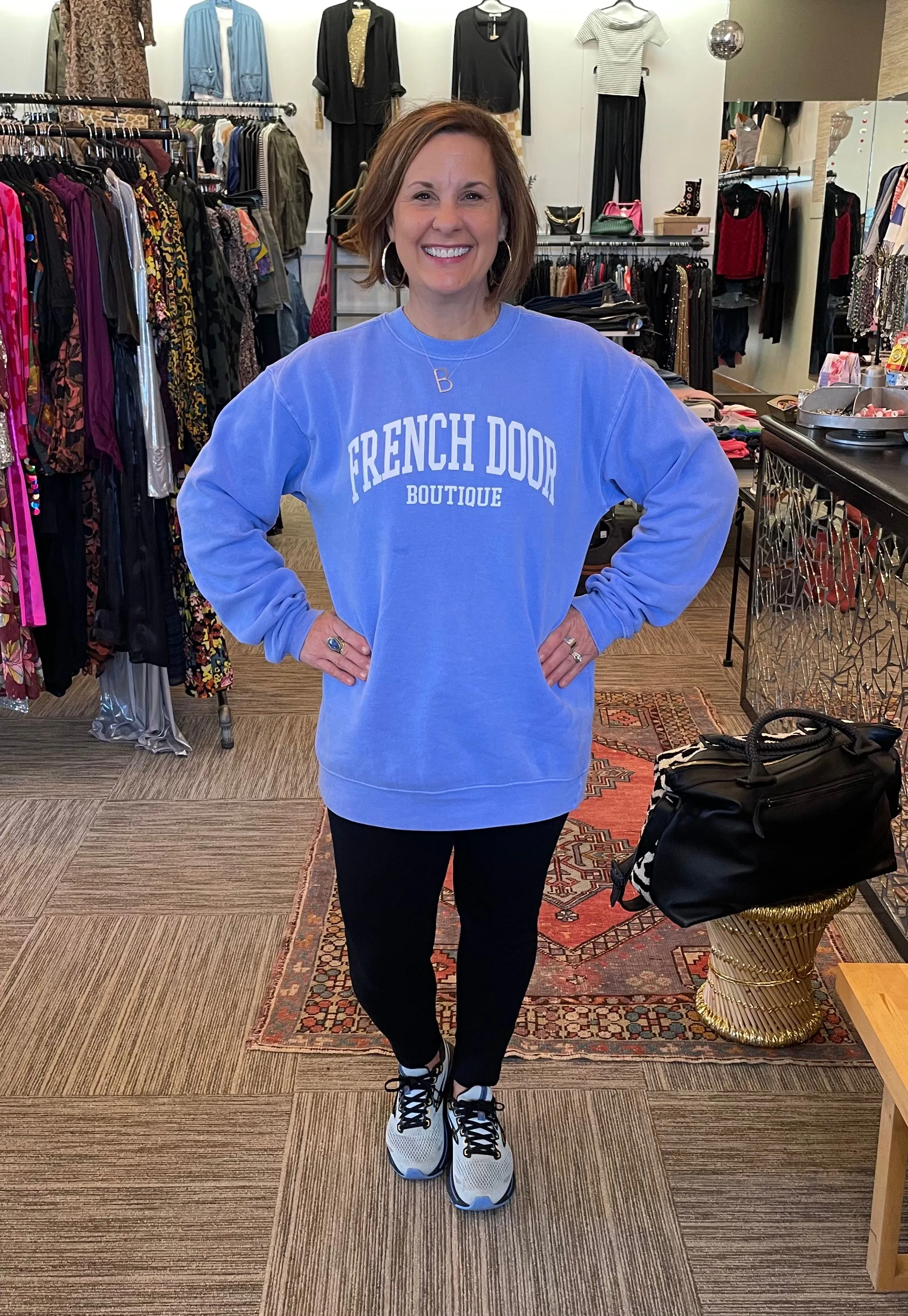 French Door Crewneck