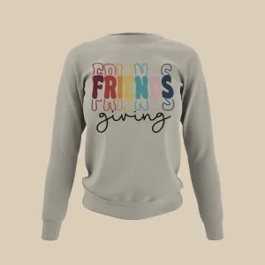 Friendsgiving Stacked Sweatshirt (unisex)