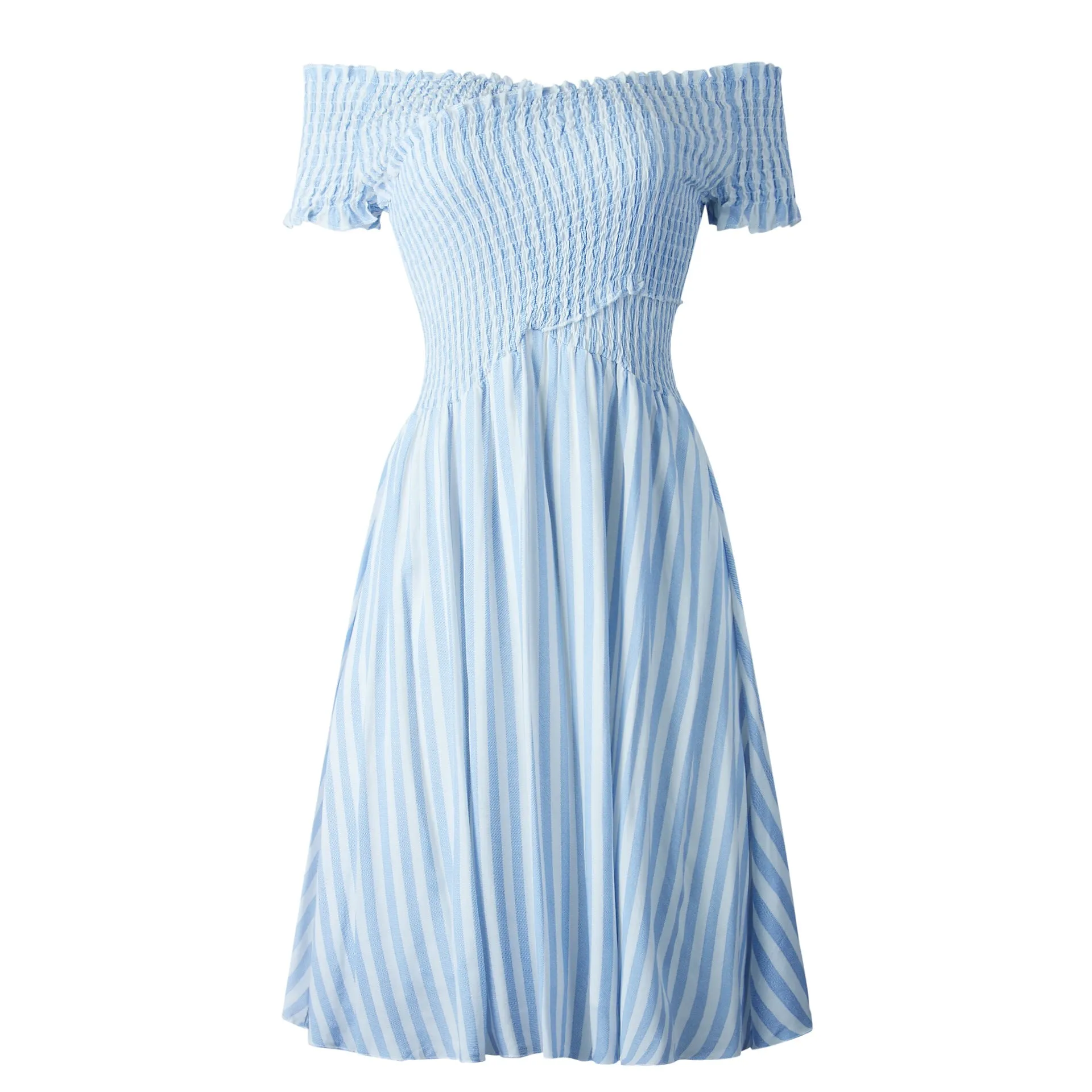 Fringe Off The Shoulder Strapless Mini Dresses