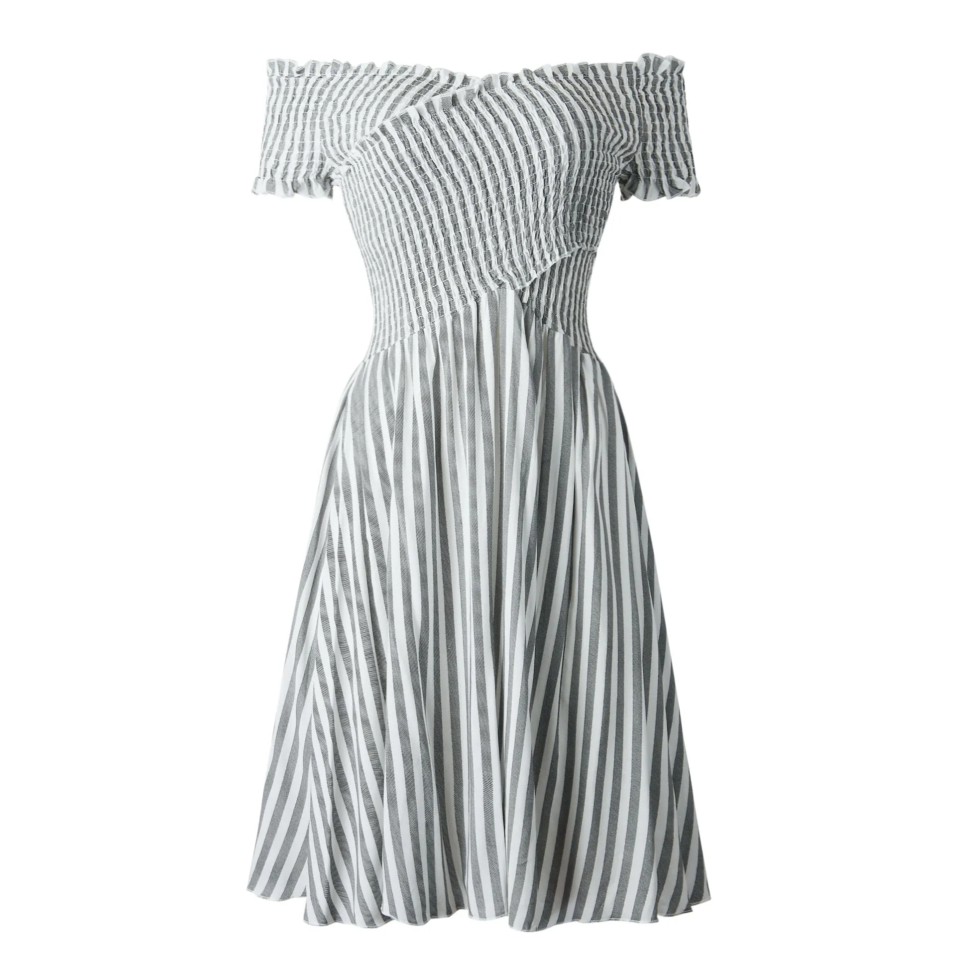 Fringe Off The Shoulder Strapless Mini Dresses