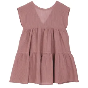 Girls Sienna & Blue Lurex striped Dress