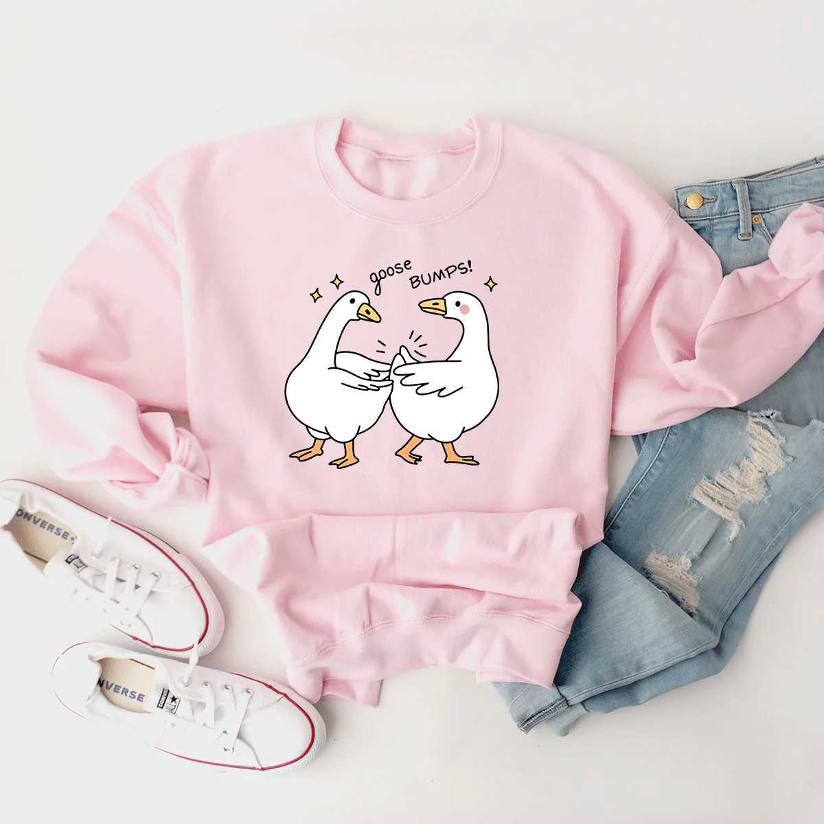 Goose Bumps (Sparkle) - Sweatshirt