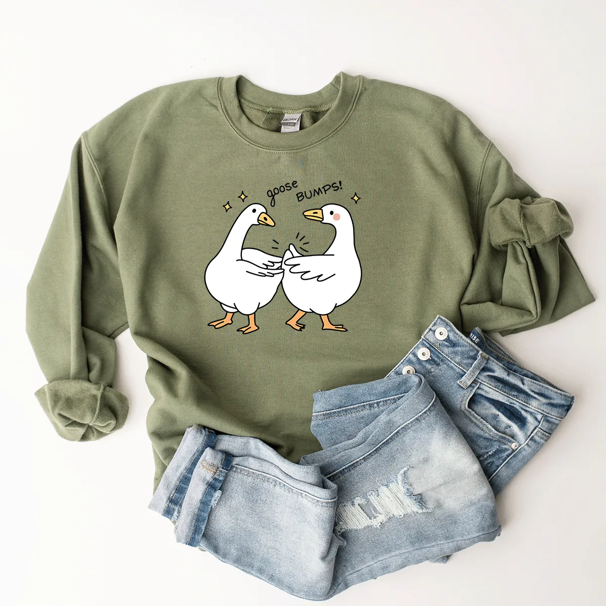 Goose Bumps (Sparkle) - Sweatshirt